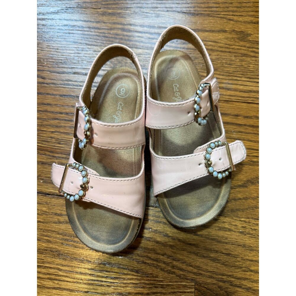 Lot (11) Toddler Girl Size 9 Shoes Sandal Winter Boots Sorel Cat & Jack Tap Shoe - Picture 14 of 16